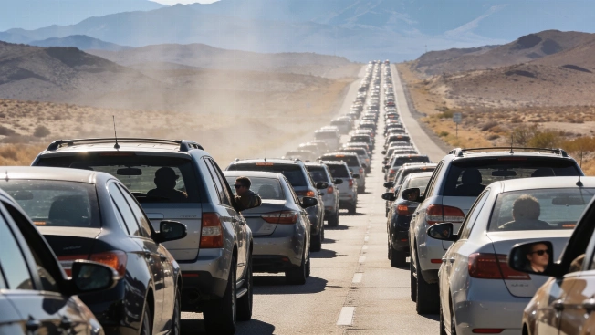 Labor Day Traffic Expected to Slow I-15 at Nevada-California Border Vegas Report