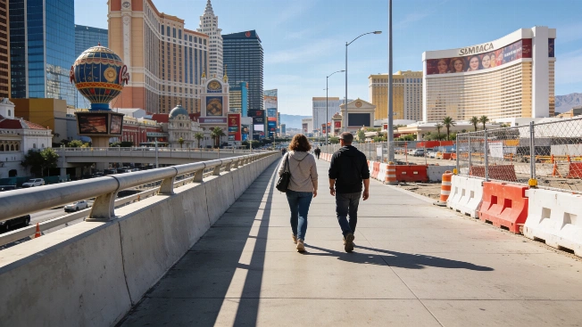 How Far Visitors Really Walk on the Las Vegas Strip Vegas Report