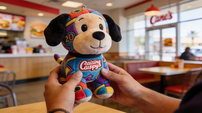 Raising Cane’s Marks 30 Years With Limited Plush Puppy for Charity Vegas Report