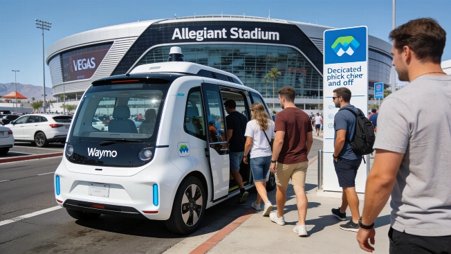 Waymo Partners With Raiders for Autonomous Rides to Allegiant Stadium Vegas Report